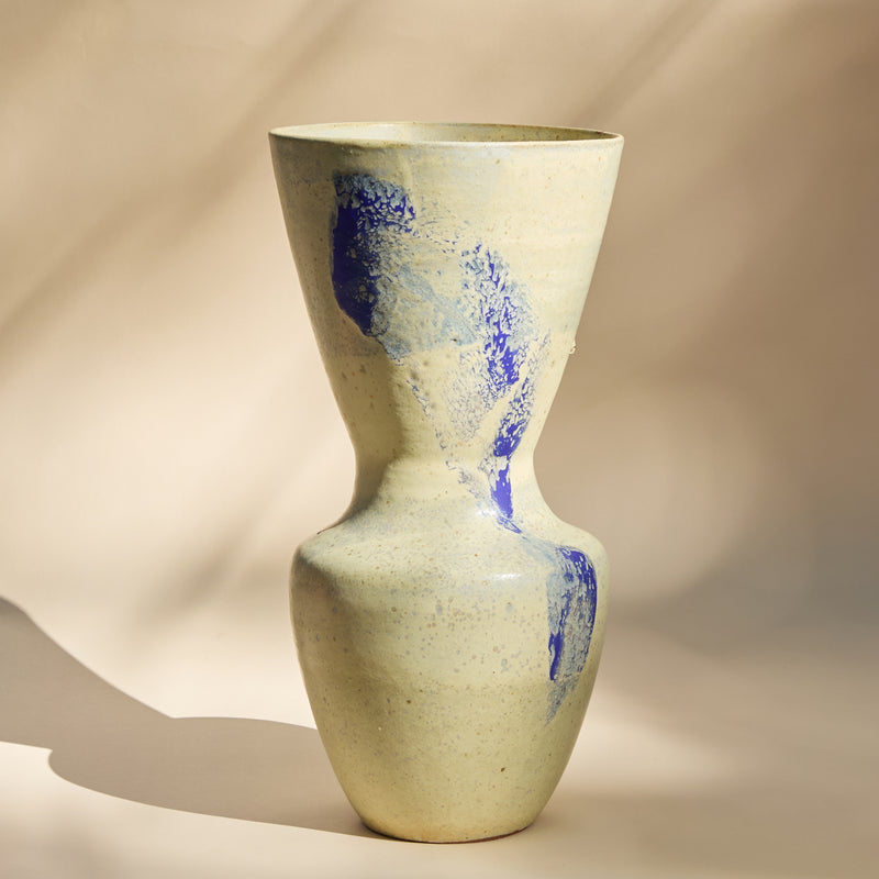 cobalt mark vase