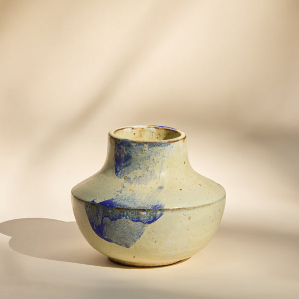 cobalt mark vase