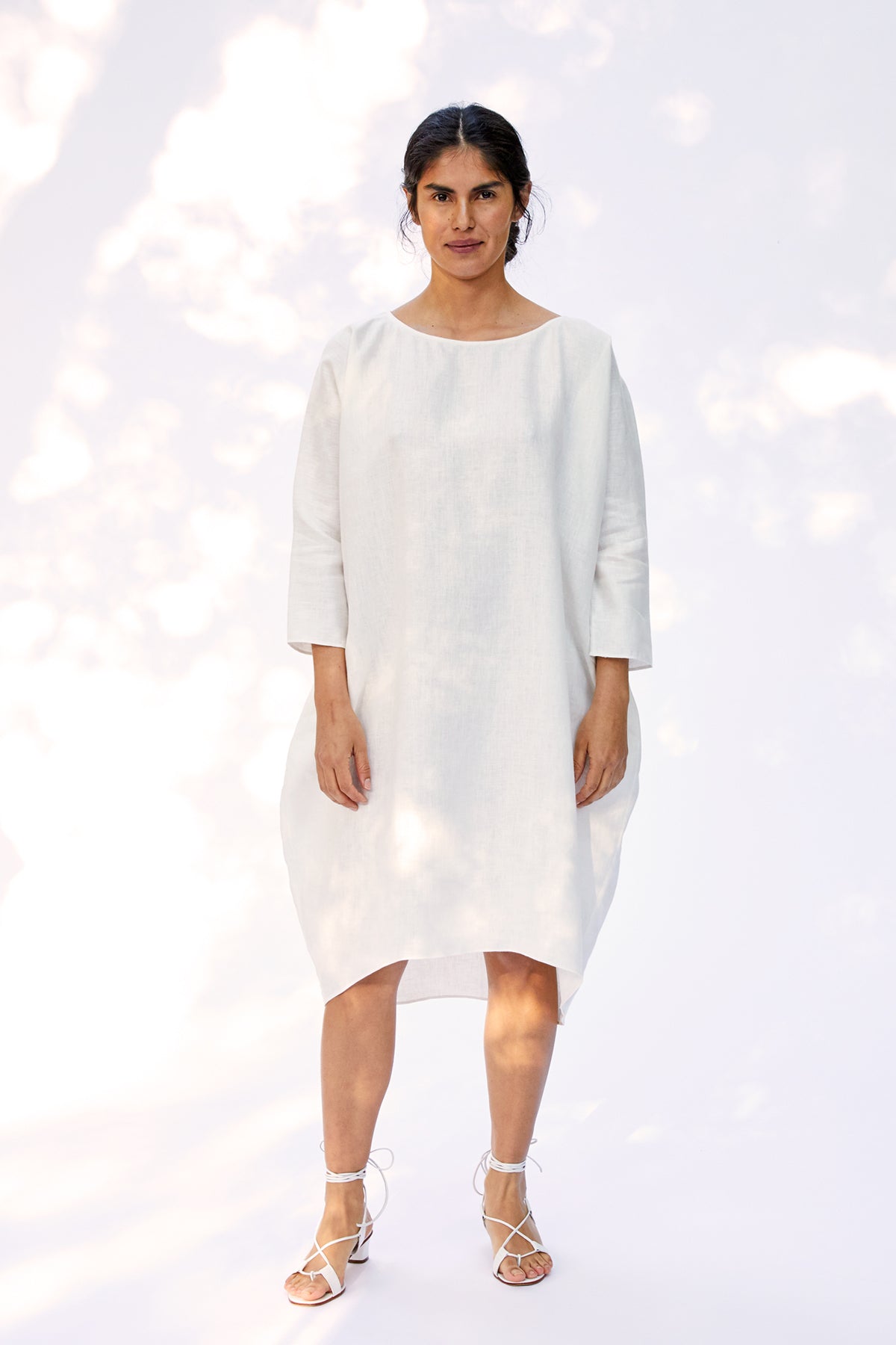rachel craven linen dress ITEM // Rachel Craven cocoon dress COLOR + MATERIAL // rust, 100% linen  (note no fabric or size label) SIZE // unmarked